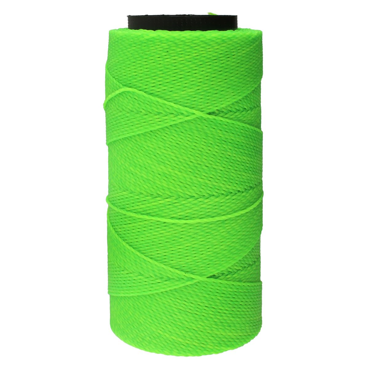 Cordón de poliéster encerado de 1 mm Beadsmith, hilo resistente verde neón para nudos de bisutería
