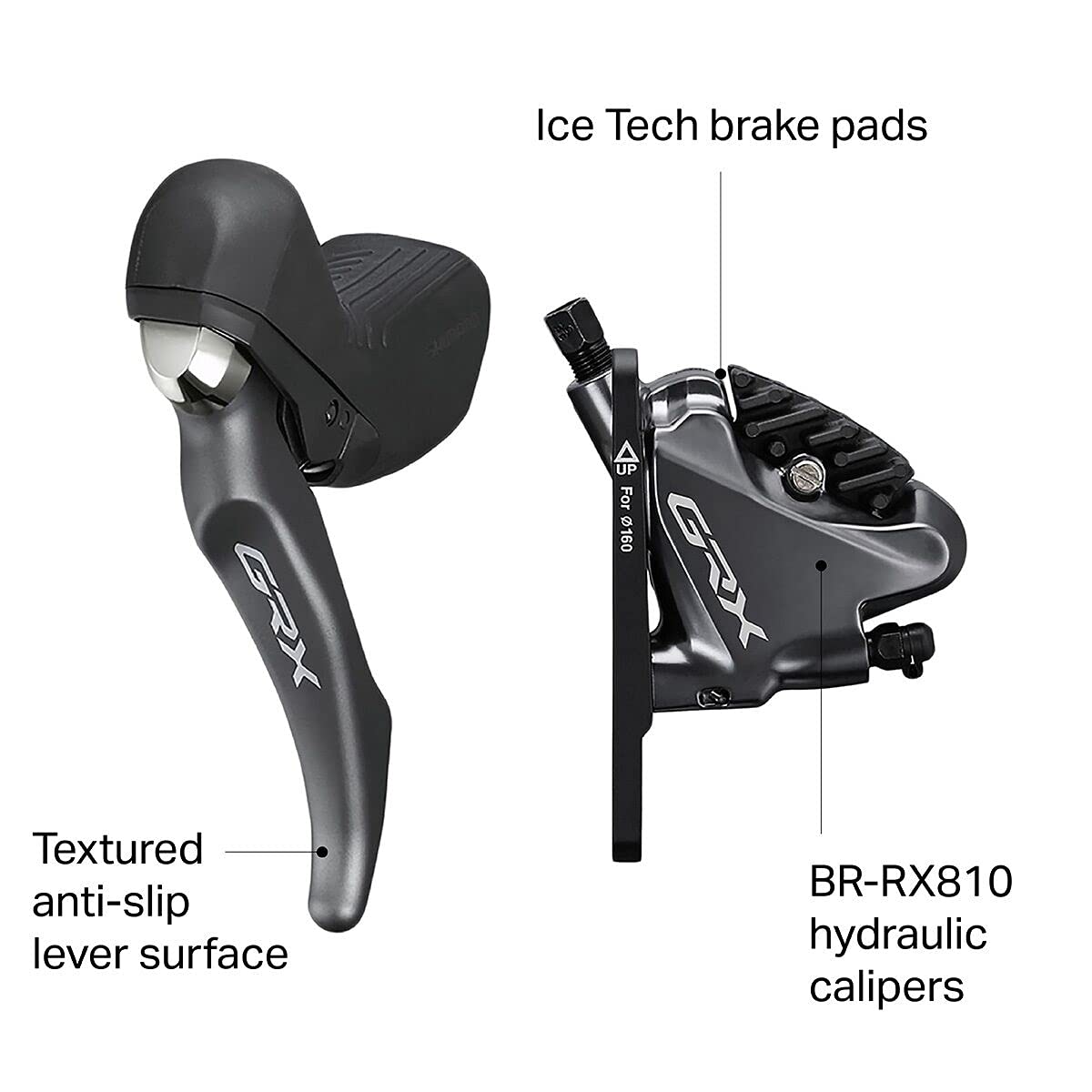 ジ*ン様 Shimano GRX BL-RX810 Amazon.com: Shimano GRX BL-RX810/BR-RX810 Disc Brake and