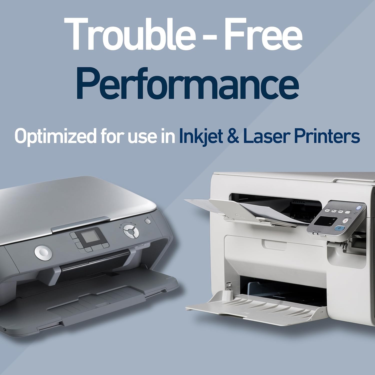 2 Part Reverse NCR Carbonless Paper (5887), 8.5" x 11" Collated Paper, 1 Ream, 250 Sets, 500 Sheets, 92 Bright, CF Canary/CB White - Ideal for Laser & Digital Printers & Perfect for Quality Duplicates