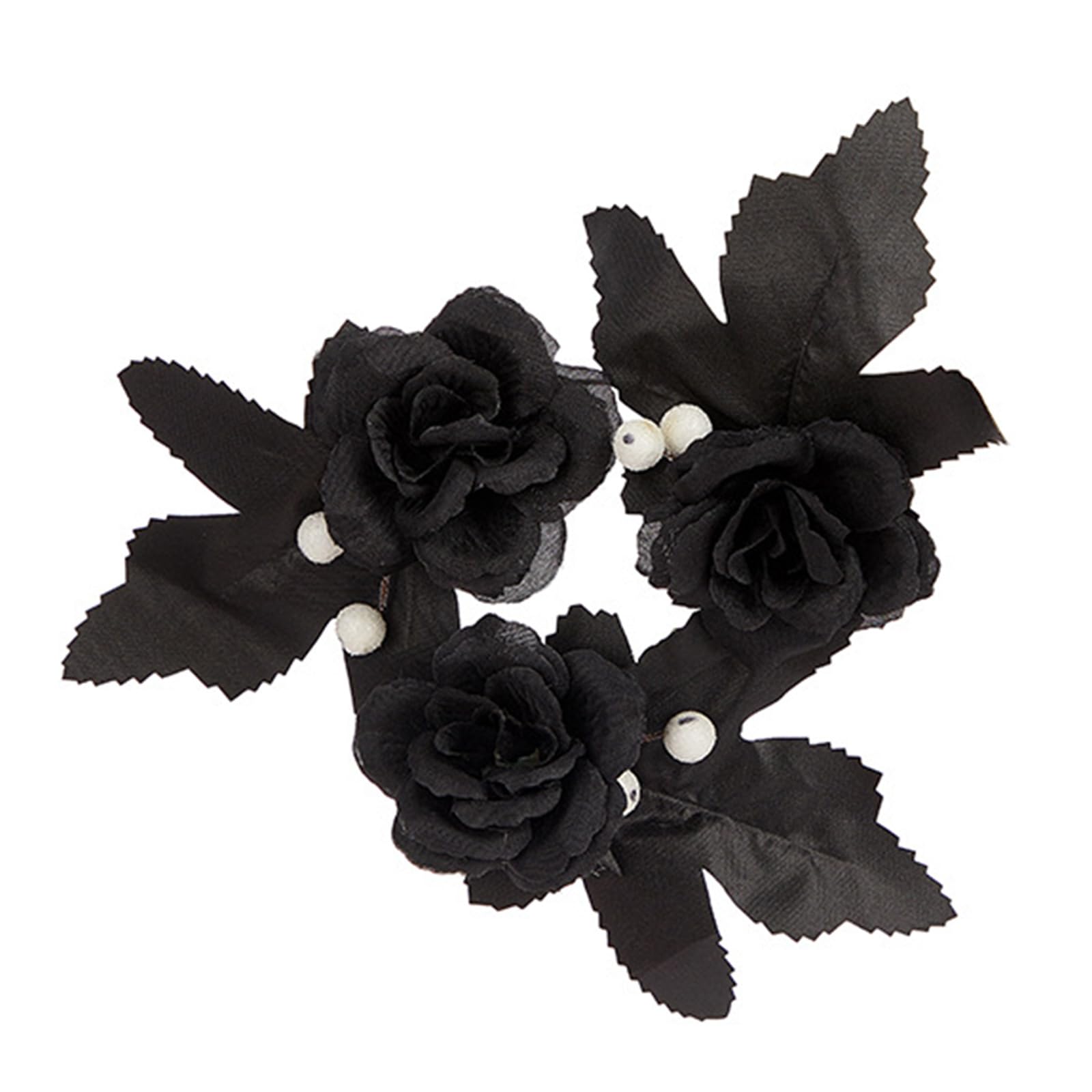 Tsophreniq Halloween Candlestick Wreath Halloween Decorations Artificial Flower Rings Garlands Party Table Centerpieces Decorations Holder