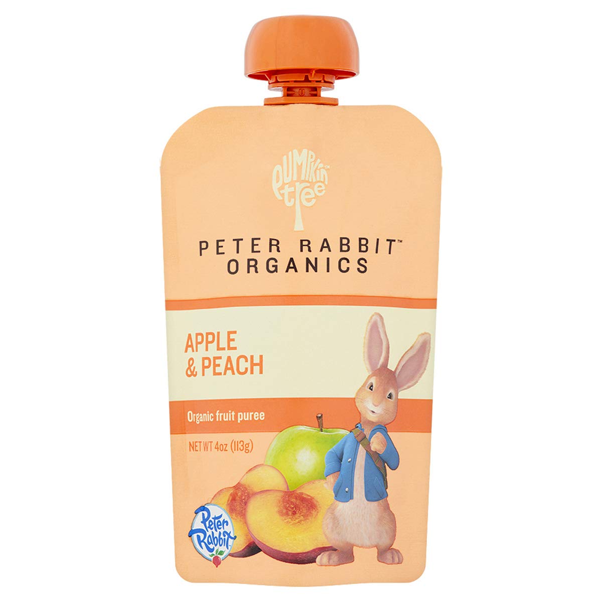 Amazon.com : Pumpkin Tree Peter Rabbit Organics Apple and Peach, Fruit ...