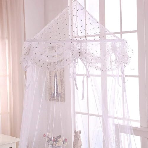 Miniatura 6 de Buttons and Bows - Toldo plegable para cama para niños, color azul