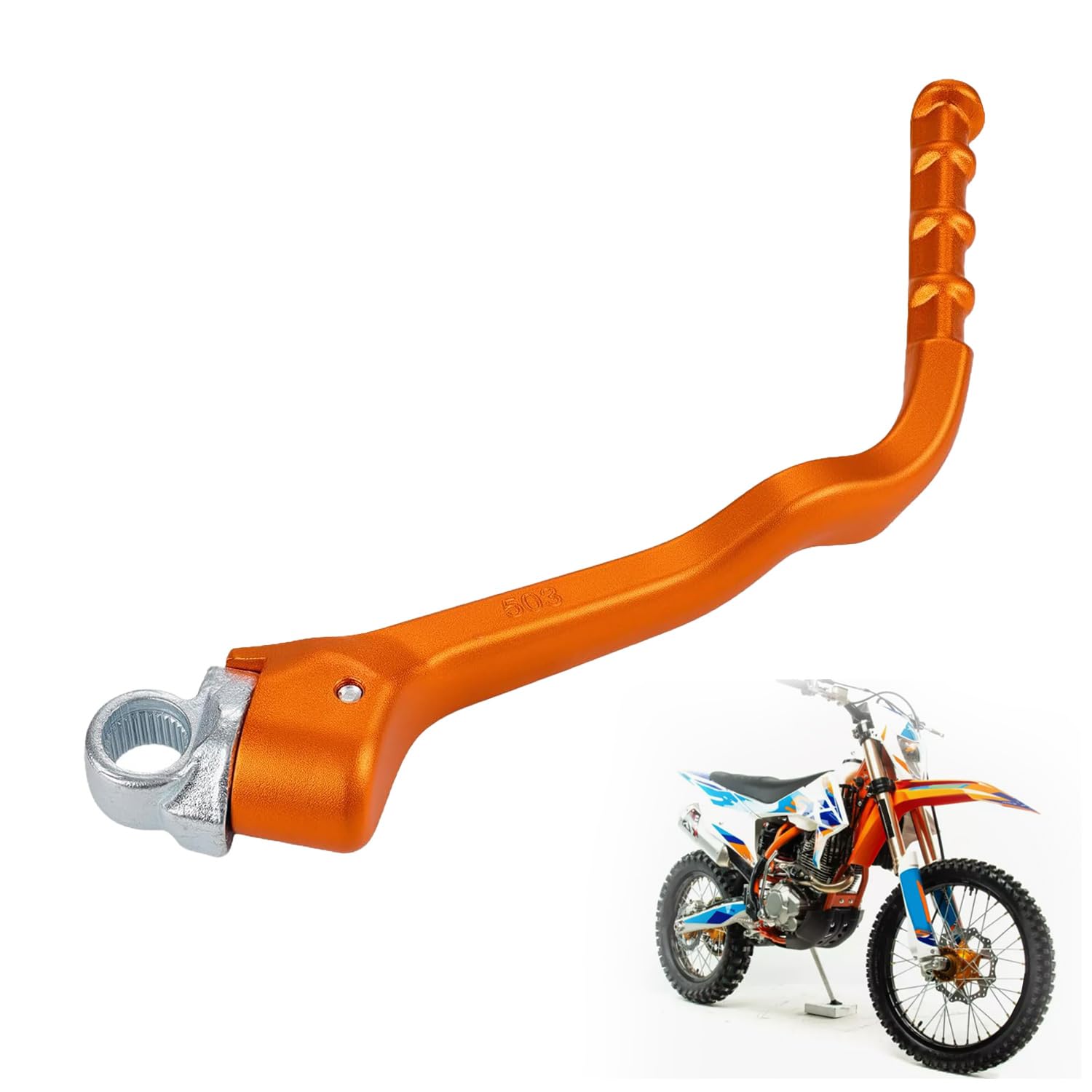 Motorrad Kickstarter Hebel Pedal, Startpedal Kickstart Hebel für 250SX 250/300XC 250/300/450/500XC-W 250/350XCF-W XCF EXC-F 500EXC TE250/300 TC250