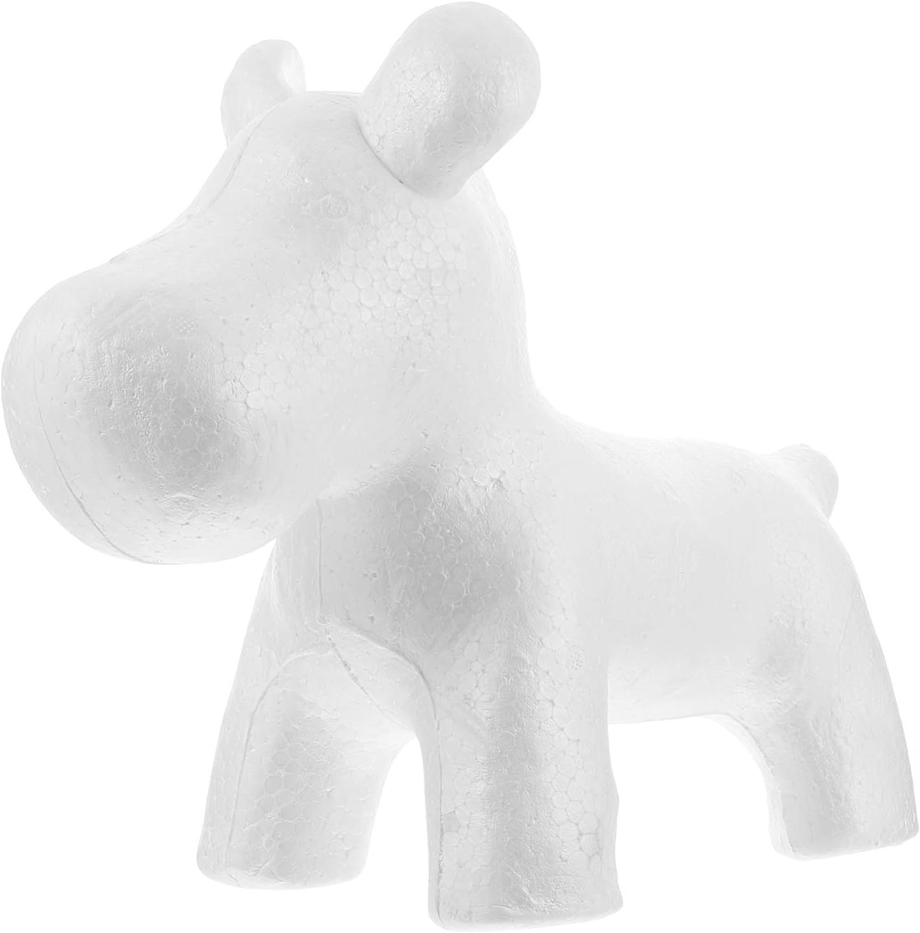 Healifty Styrofoam Polystyrene Modelling Foam Polystyrene Dog Shapes White Craft Foam Balls for DIY Rose Puppy Flower Decor Christmas Centerpiece Craft Art Supplies