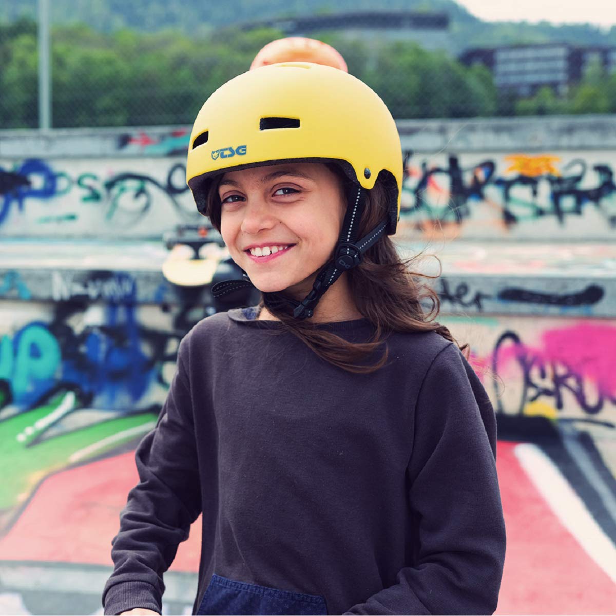 TSG Kinder Helm Nipper Maxi Solid Color