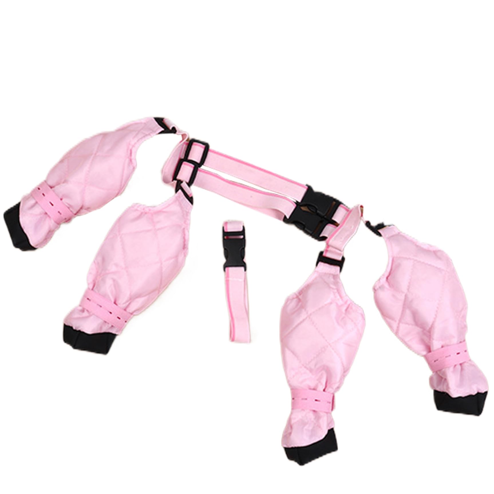 Bottes à bretelles pour chien pour des randonnées hivernales au sec et au chaud