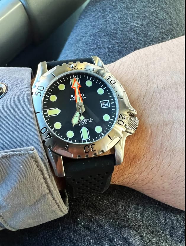 Image of RATIO FreeDiver Professional Dive Watch Sapphire Crystal Automatic Diver Watch 500M Water Resistant Diving Watch for Men