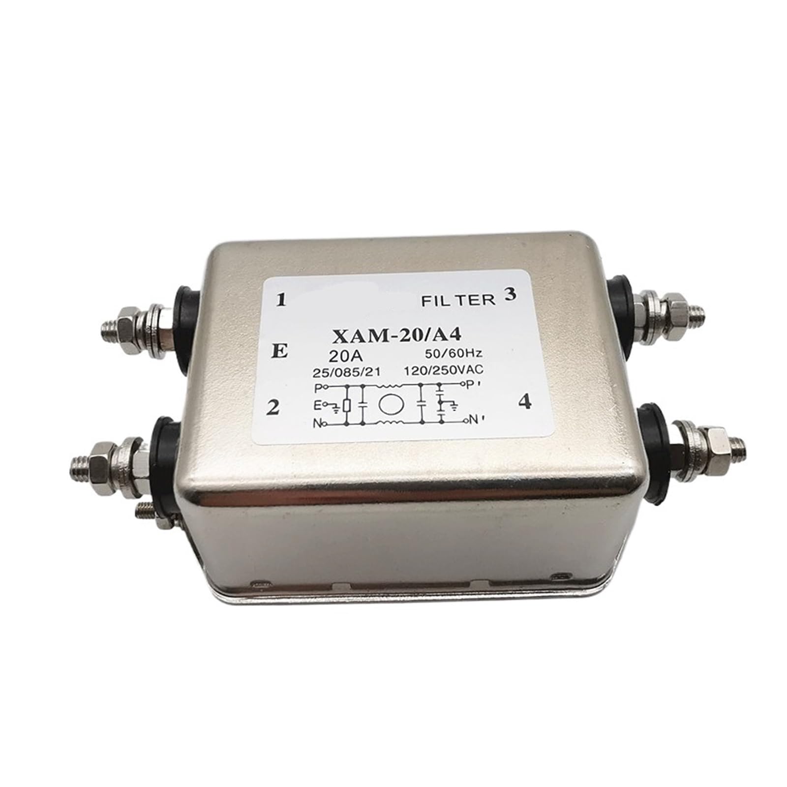 Filtro de potencia antiinterferencias XAM-30-A5 inversor 30A 20A monofásico industrial