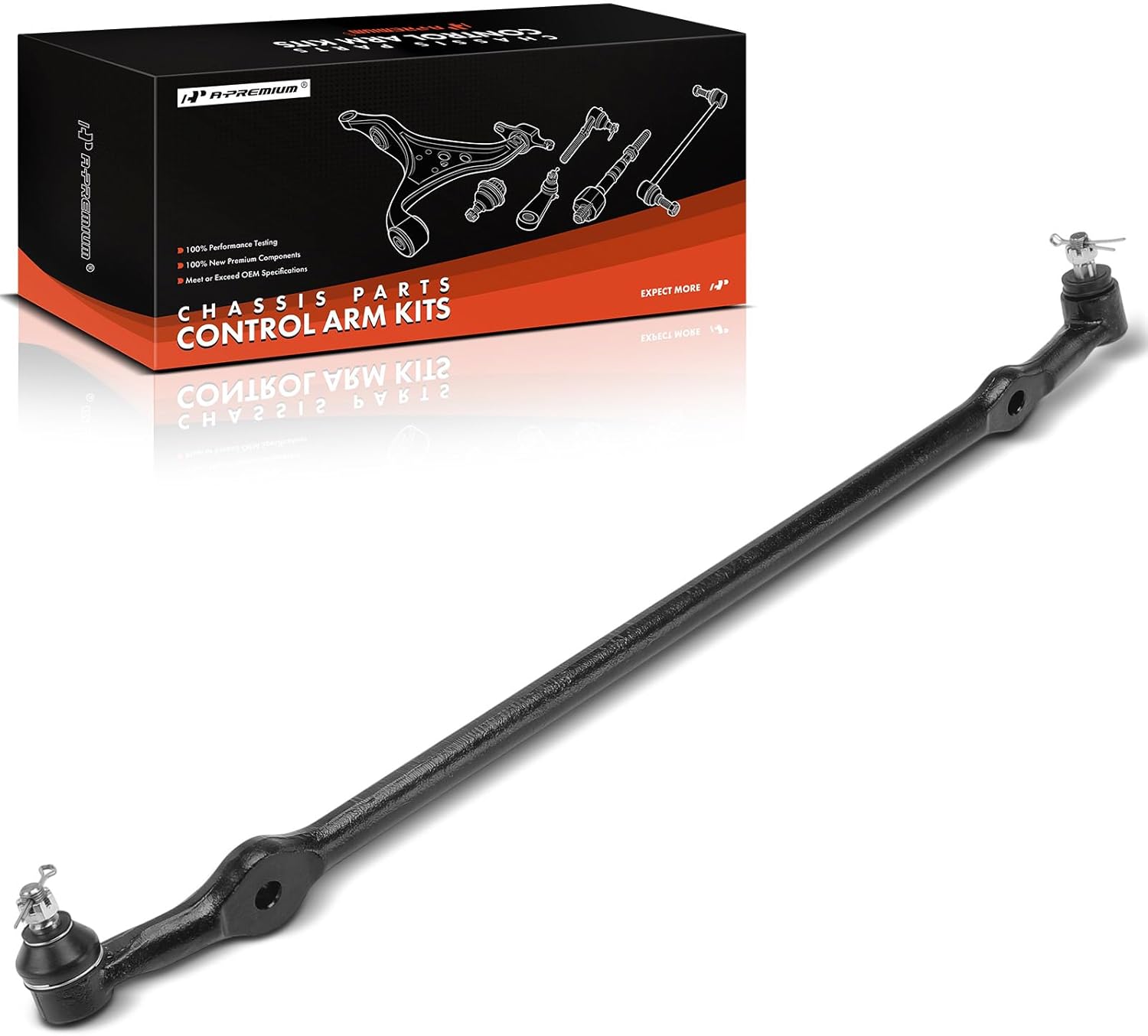 A-Premium Front Center Steering Center Link, Compatible with Nissan Frontier 1998 1999 2000 2001 2002 2003 2004