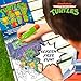 Teenage Mutant Ninja Turtles® Aqua Art, Great Kids Ninja Turtles Toys, TMNT Mess Free Coloring for Toddlers Paint with Water Books for Kids, Toddler Car Activities & Travel Toys, Water Painting Book