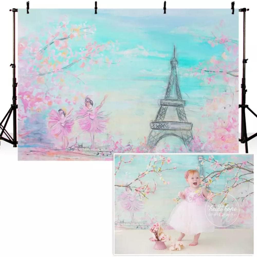 新生児の花の写真撮影の背景ベビーシャワーの誕生日パーティー子供の