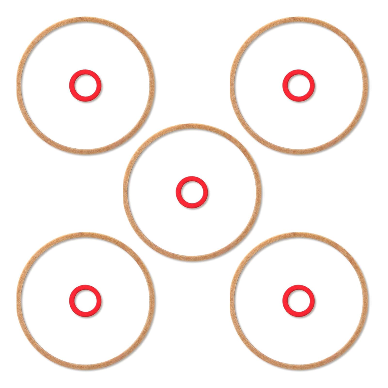 5 Pcs 16010-883-015 Carburetor Bowl Gasket Kit, Carburetor Gasket, Lawn mower Parts Carburetor Parts, Compatible with Honda Gcv160 Gcv190 G150 G200 G300 G400 Gc135 Gc160 Gc190