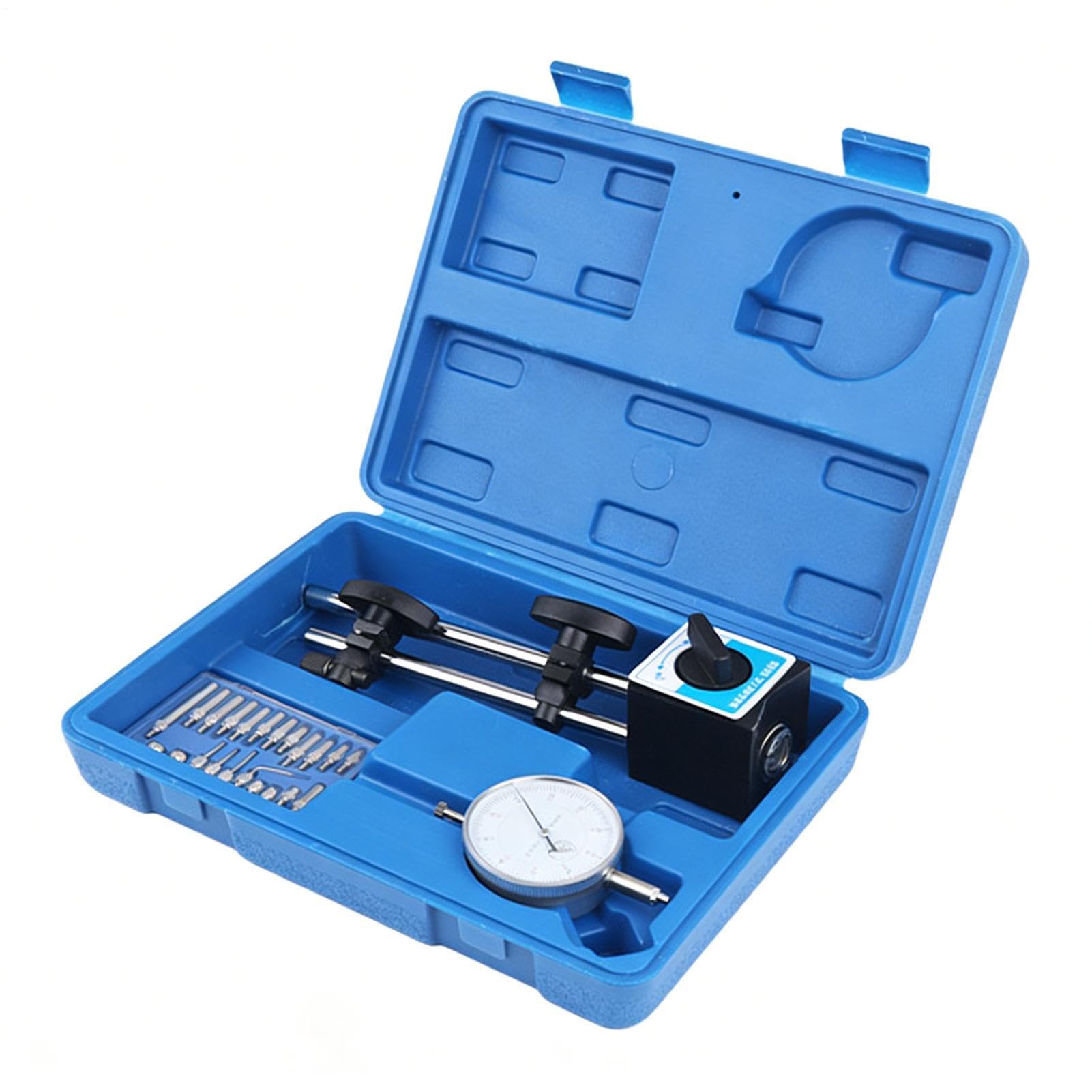 Comparatore a quadrante 0-25,4 mm Strumento di Misura Imperiale | Set di indicatore digitale a quadrante Per lavori di auto, falegnameria, officina, tornio, laboratorio e stampante 3D