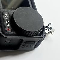 Vista 2 de Lzydd Funda de silicona elástica para lente DJI Osmo Action 3/4/5 Pro