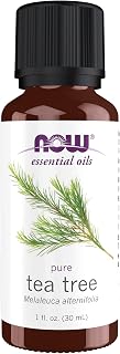 NOW Tea Tree Essential Oil 1oz - 100% Pure Steam Distilled, Vegan Aromatherapy for Cleansing & Purification