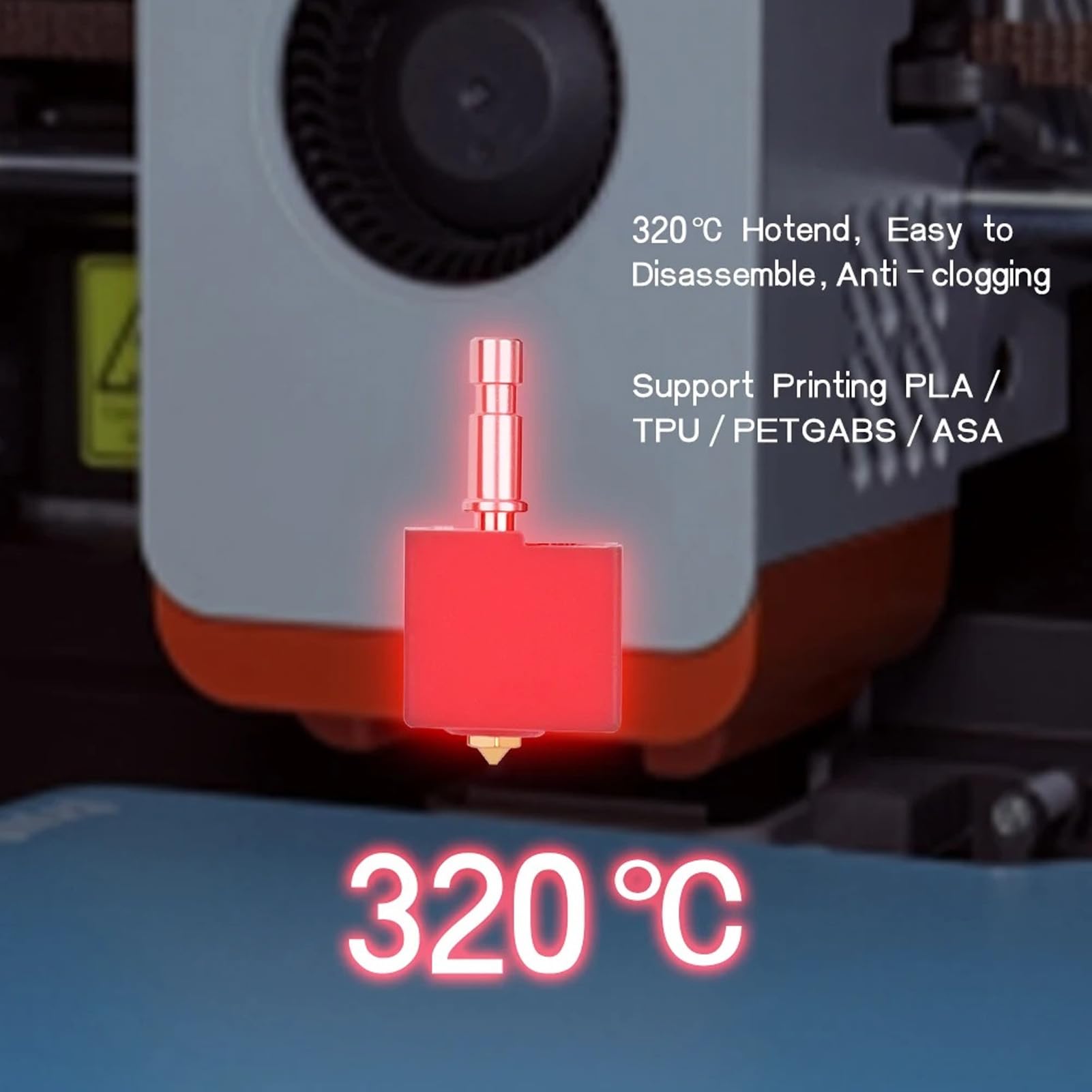 Kompatibel mit 3, 3 Combo, S1 und S1 Combo – 40-teiliges 3D-Drucker-Düsenset aus Messing – Extruder-Ersatzteile für 1,75 mm Filament, Größen 0,2 0,4 0,6 und 0,8 mm