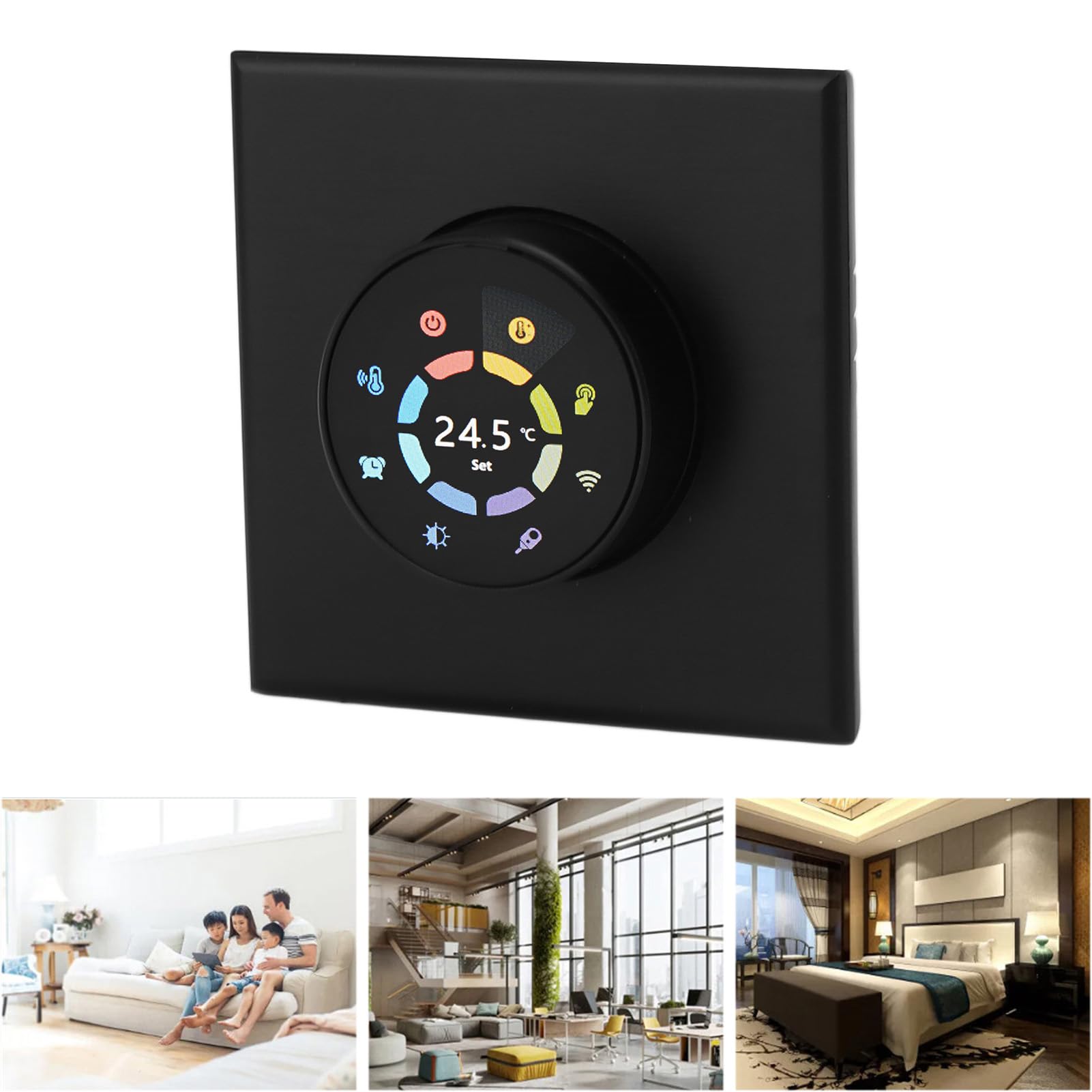 WLAN-Smart-Thermostat mit Drehknopf und Temperaturkalibrierung für Einfaches Heizen zu Hause