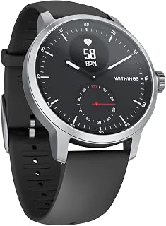 Withings ScanWatch Horizon – Hybrid Smart Watch with ECG, Heart Rate, Oximeter - 30 Day Battery Life - Smart Watches for Women, Smart Watch for Men, Fitness Tracker - Android & iOS