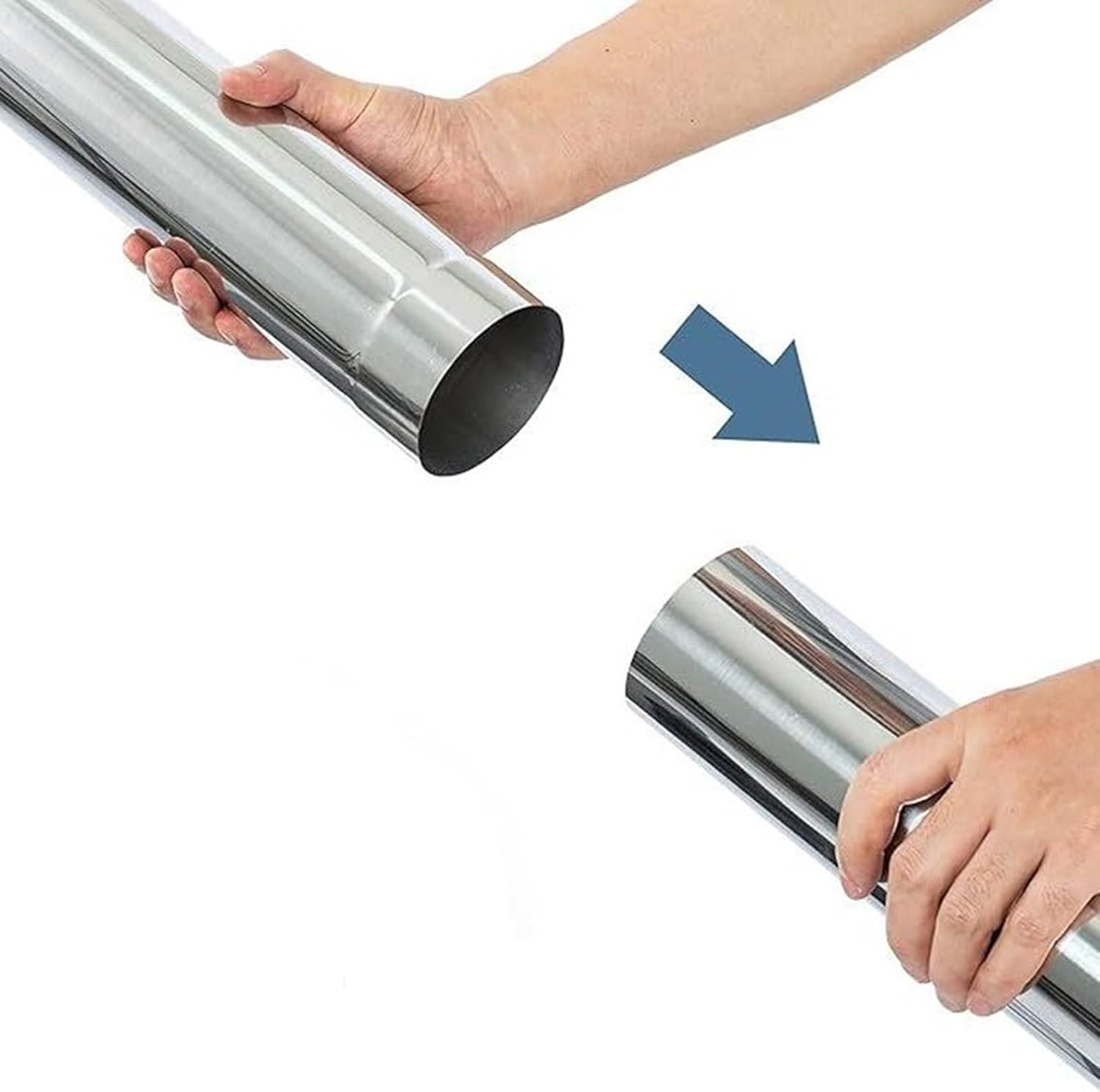 Mjaie Compact Stainless Steel Chimney for Efficient Winter Heat Distribution Accessory Camping Chimney Stove Pipe