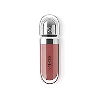 Vista 80 de KIKO Milano 3D Hydra Lip Gloss – High Shine, Hydrating, Plumping, Non-Sticky, Moisturizing Lip Makeup