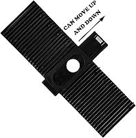 Vista 5 de DJF 8699465 Consola selector de cambio de engranajes de transmisión Palanca ciega a prueba de polvo tapa cubierta apto para VOLVO C30 C70 S40 V50