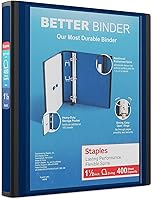 Vista 13 de Carpeta Staples Better, 2 pulgadas, Roja