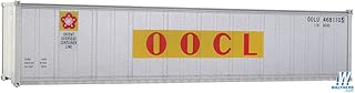 Scene Master HO Scale 40' Smooth Side Shipping Container - OOCL - coolthings.us