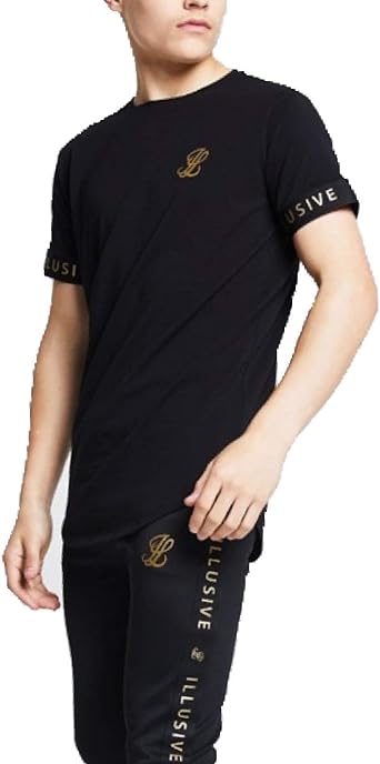 ILLUSIVE LONDON (SIK SILK) - ILK412 - Tech tee - Camiseta Junior - Manga  Corta (11-12): Amazon.es: Ropa