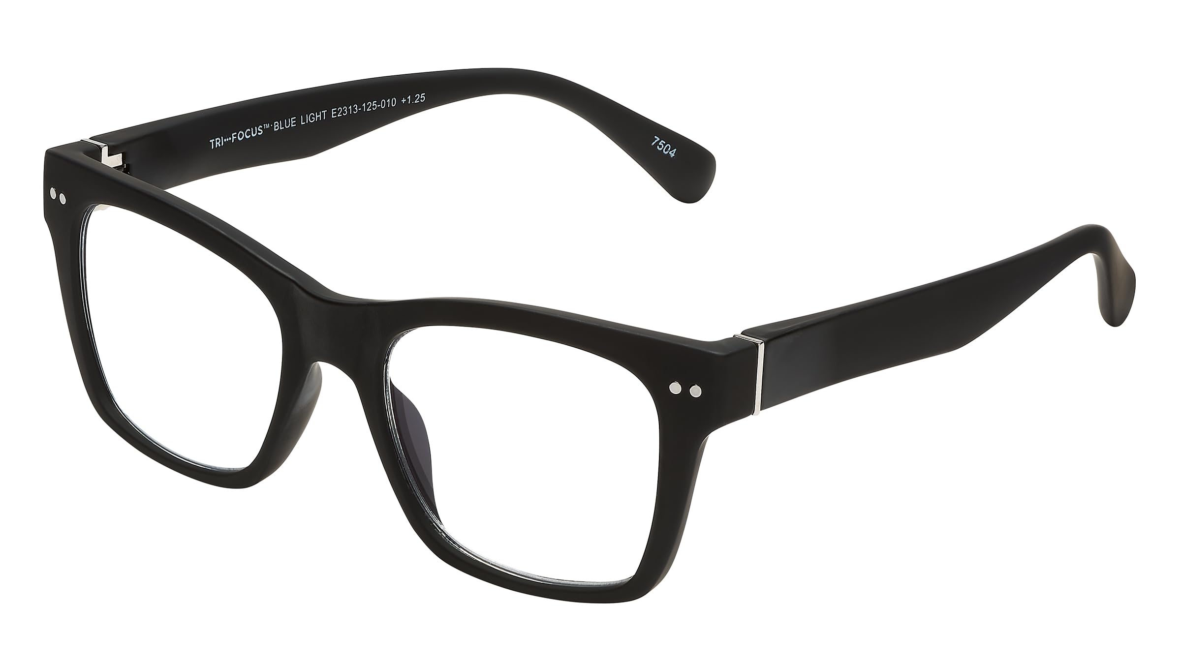Amazon.com: SAV Eyewear Rectangular Reading Glasses, Black