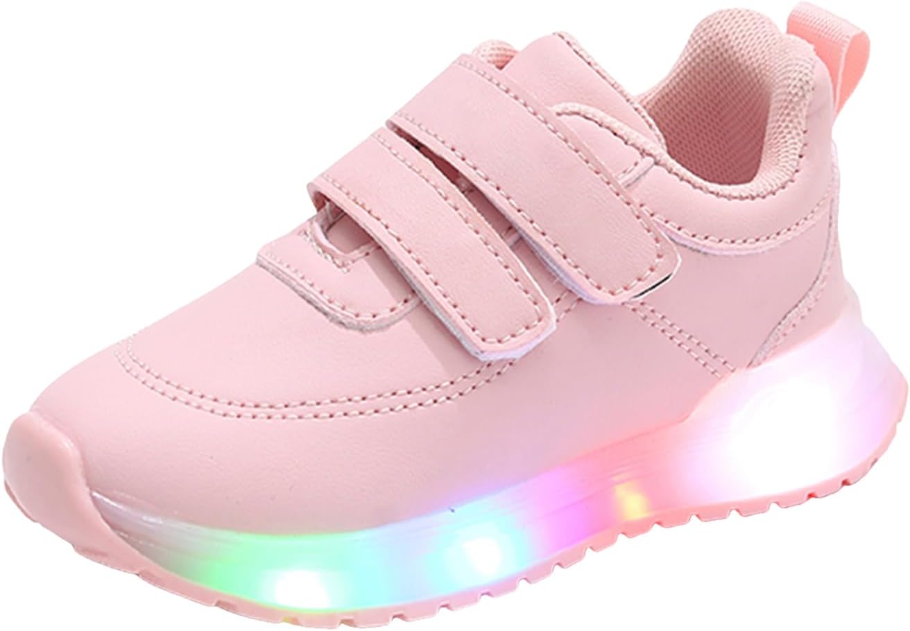 IWIHMIV Boys Girls Sneakers Lightweight Non Slip Tennis Running Shoes Casual Comfortable Toddler Walking Shoes