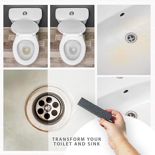 Miniatura 3 de Molly's Marvelous Scrubbing Sticks, piedras pómez para azulejos, baño, cocina y agua dura, herramienta de limpieza del hogar, paquete de 4