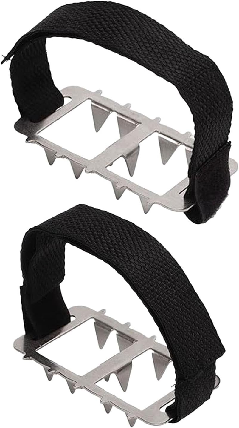Creations Shoe Spikes Snow Claws Stainless Steel Crampons for Camping Climbing OutdoorSporting Goods|Outdoor Sports|Climbing & Caving|Ice Climbing Equipment