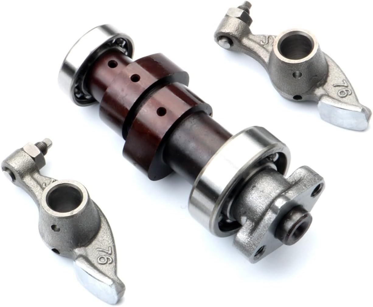 Motorcycle Camshaft & Rocker Arm Compatible with CBR125 CBR 125 14100-KPP-860 14431-KGH-900 2004-2013 Engine Parts