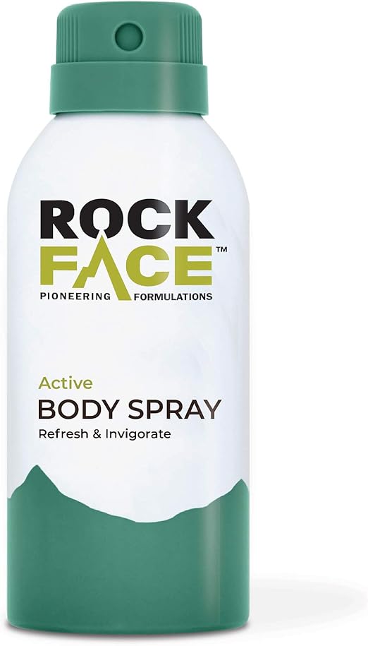Rock Face Body Spray for Men, Deodorant Spray with Masculine, Long