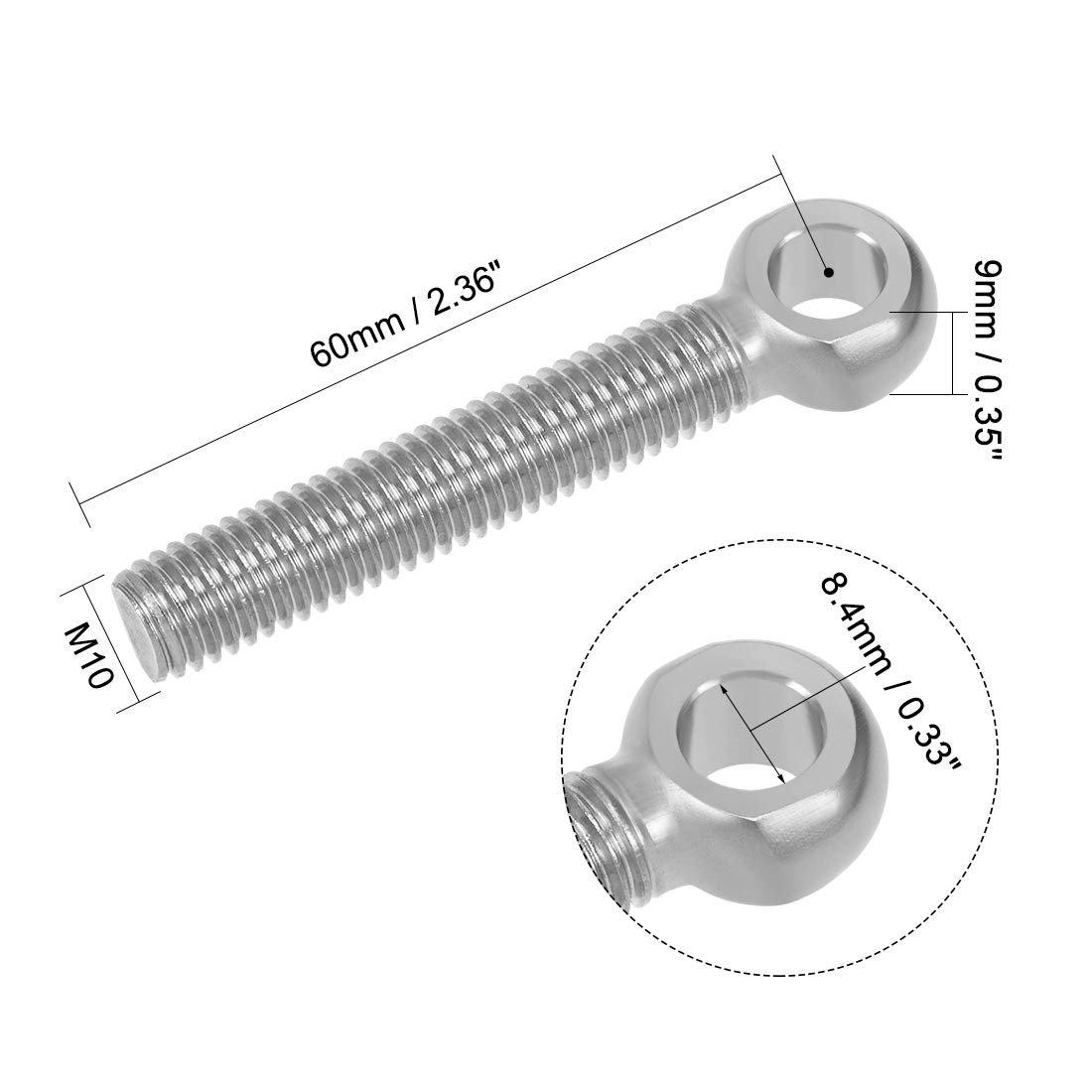 Vite ad anello di sollevamento Bulloni ad occhiello for