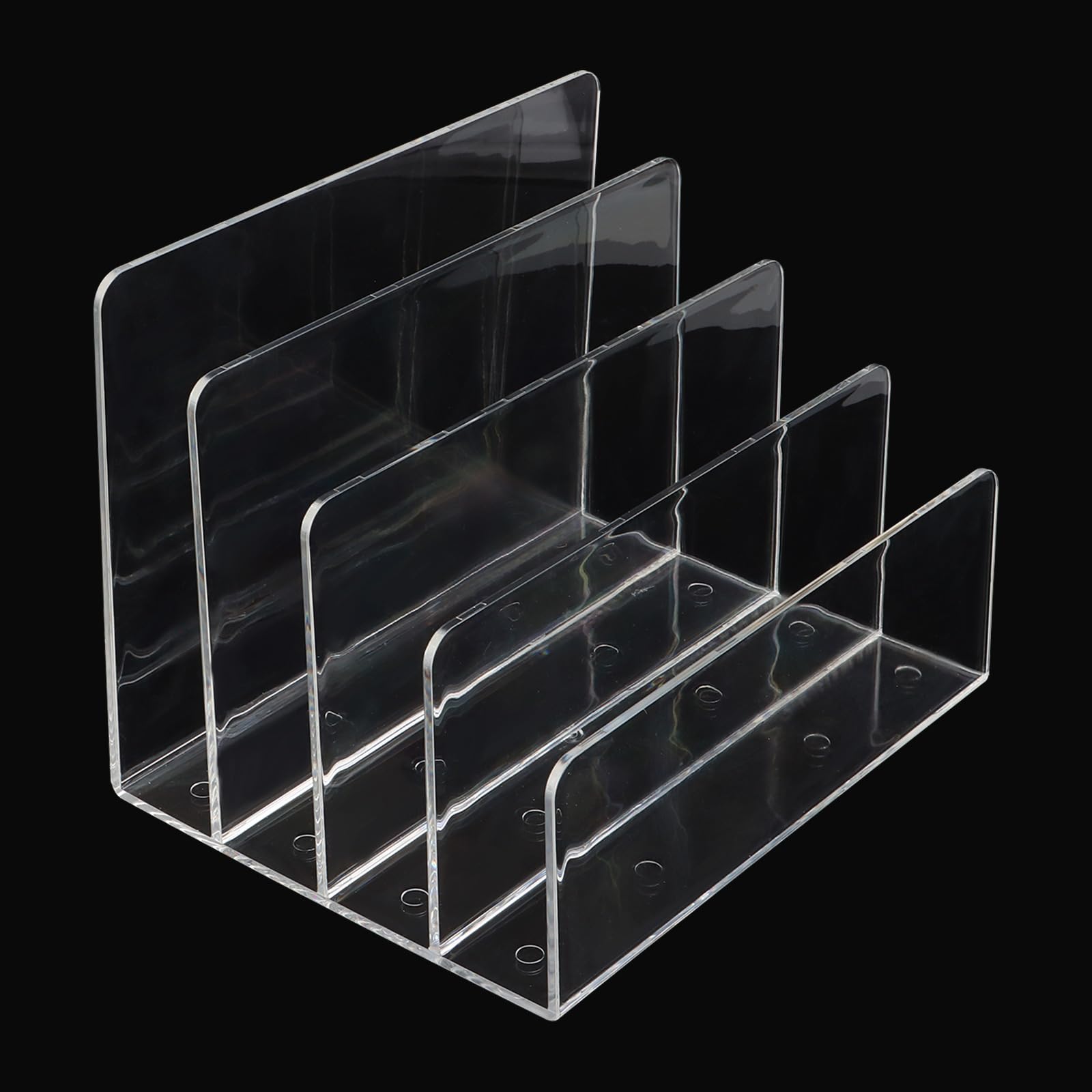 Taicols Acryl Briefhalter - 3 Fächer Organizer Für Schreibtisch