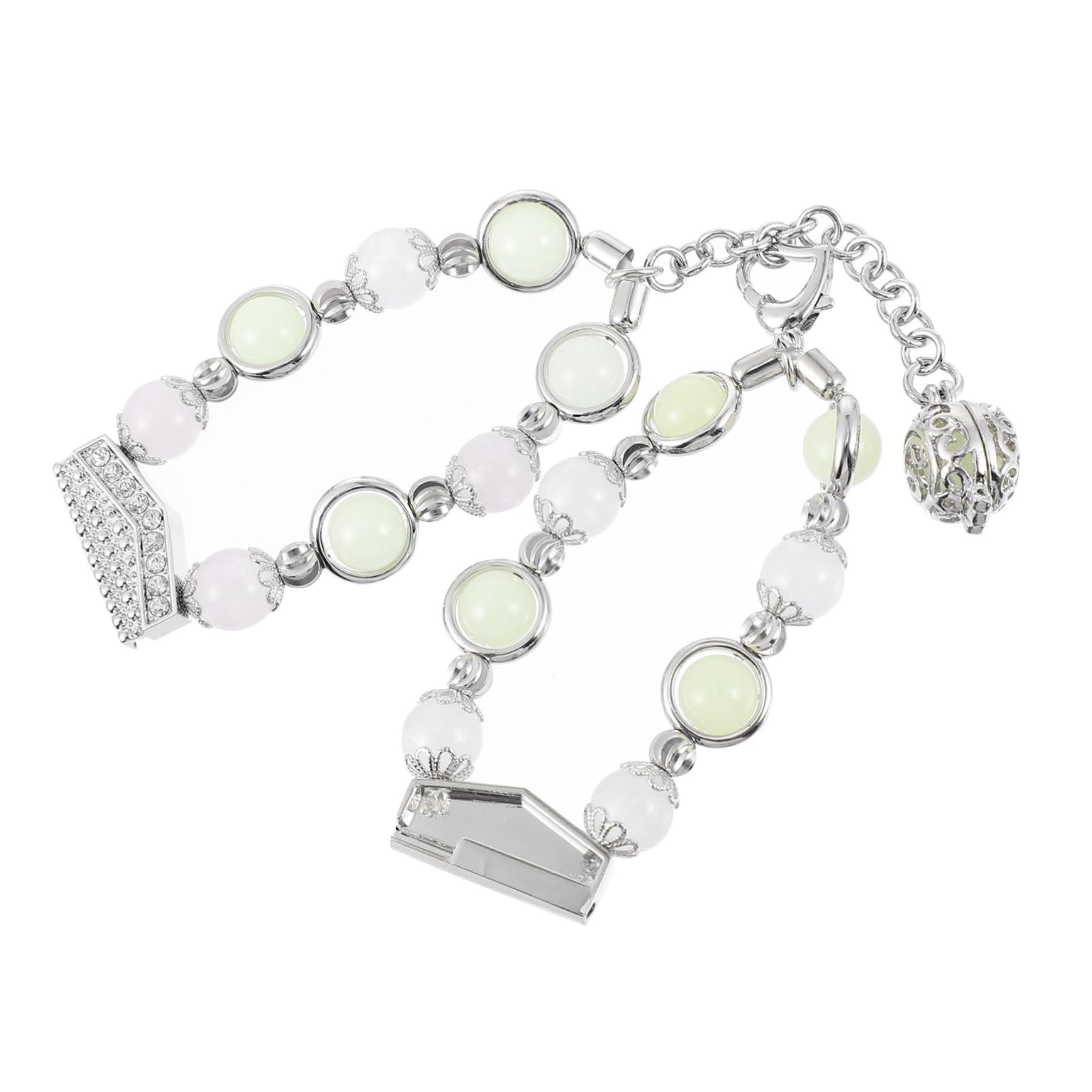 Correa de ágata luminosa para reloj de mujer compatible con uso nocturno 8