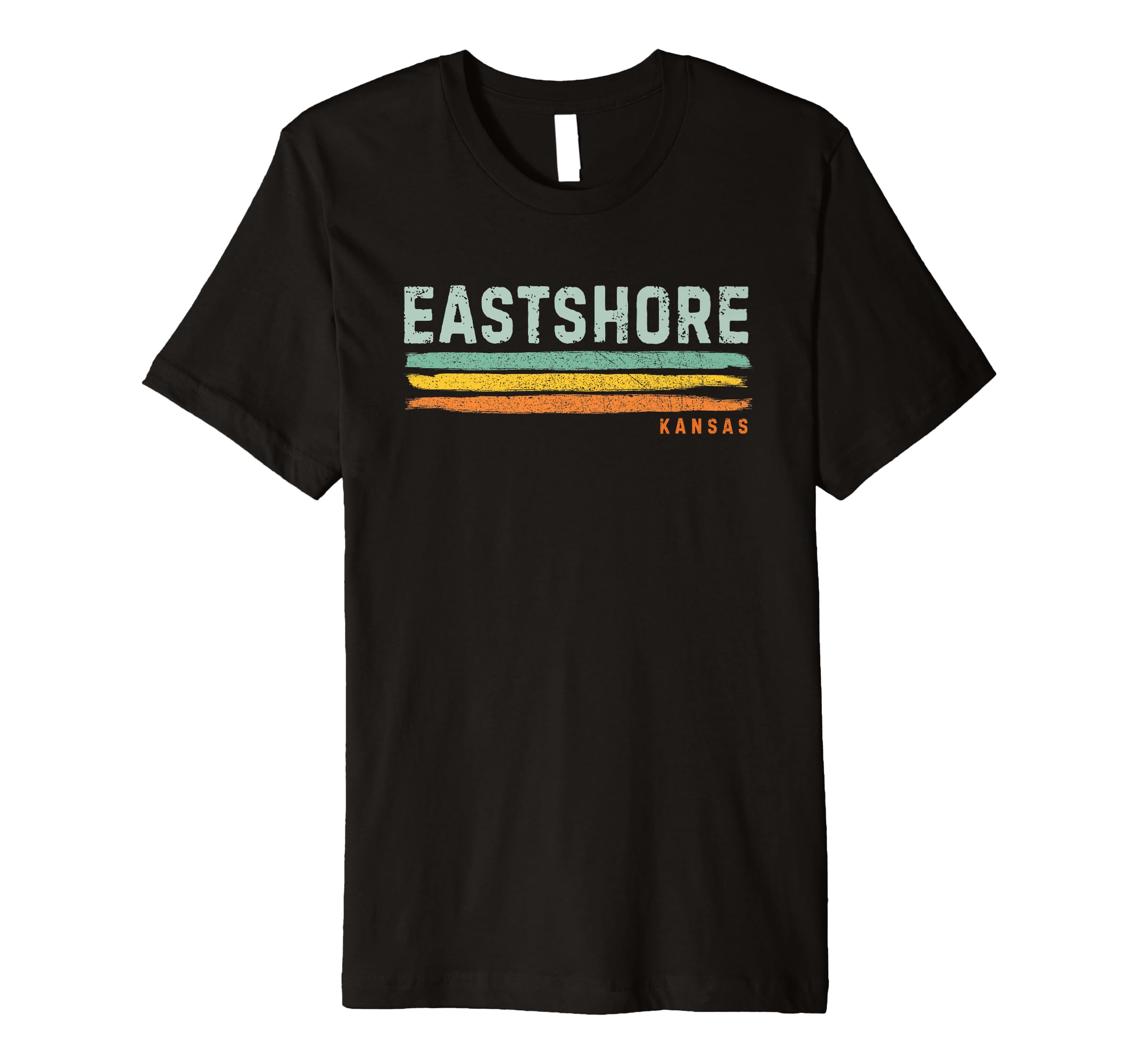 Vintage Stripes Eastshore KS Premium T-Shirt