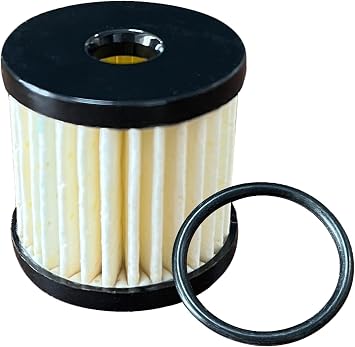 61011-04A Fuel Filter Replacement for Harley Touring Dyna Softail | Direct Fit, Metal 1.37in, Includes O-Ring, Removes Contaminants, Protects Engine, OE 61011-04A & 0707-0012