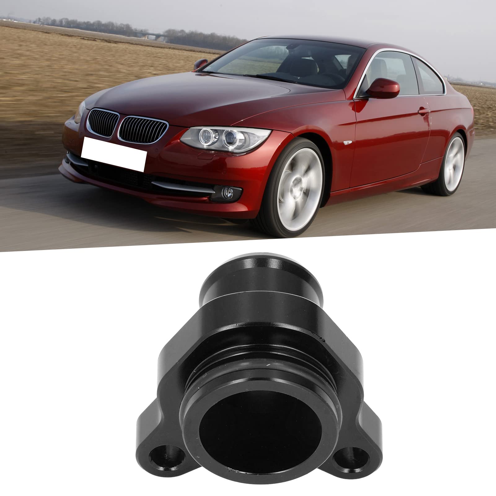 Alu Kühlwasserflansch Adapter Für BMW 1er 3er Z4 - Inklusive Schelle & O-Ring