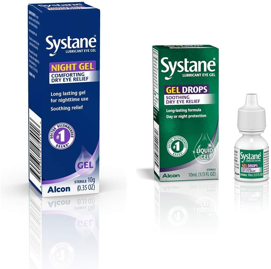 Systane Lubricant Eye Gel, Nighttime, 0.35Ounces (Package