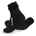 XUKER Neoprene Water Socks 3mm, Sand Proof Beach Volleyball Socks Diving Socks for Outdoor Water Sports
