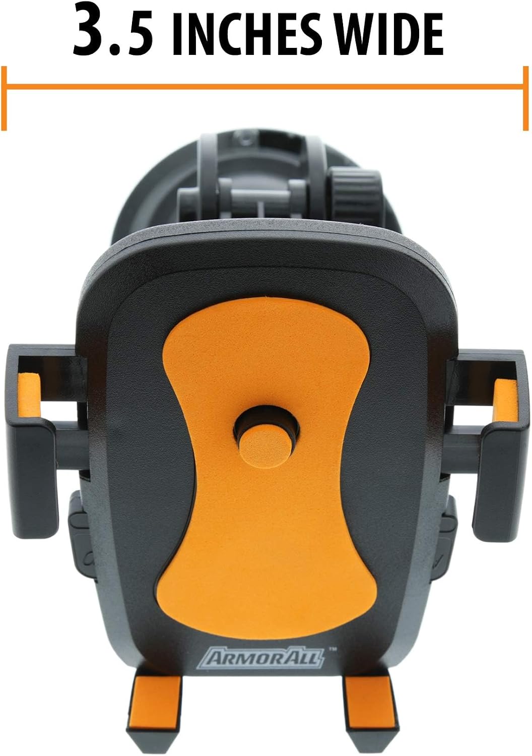 Mount showing 3.5 inches wide grip