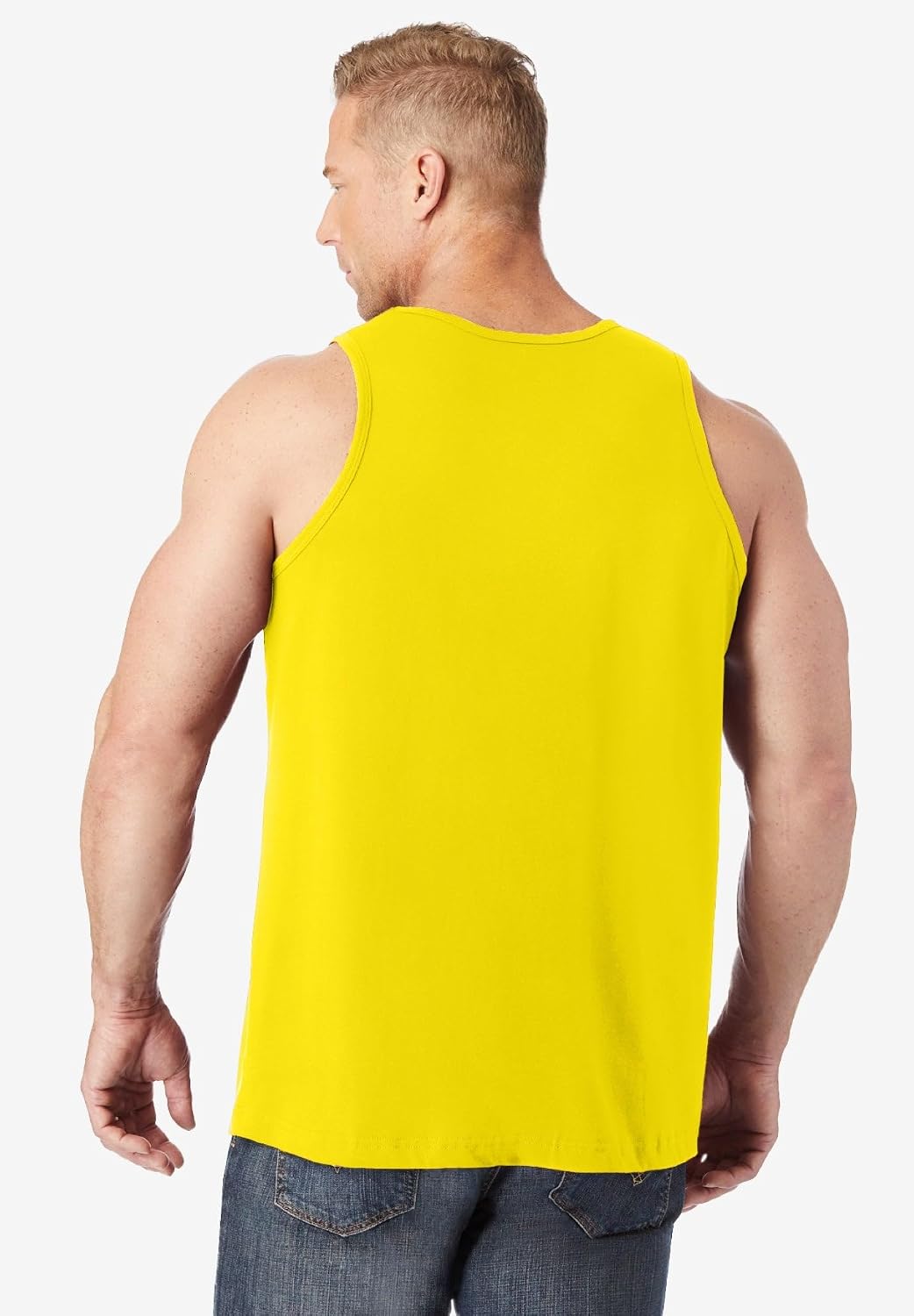 KingSize Men's Big & Tall Shrink-Less Lightweight Tank
