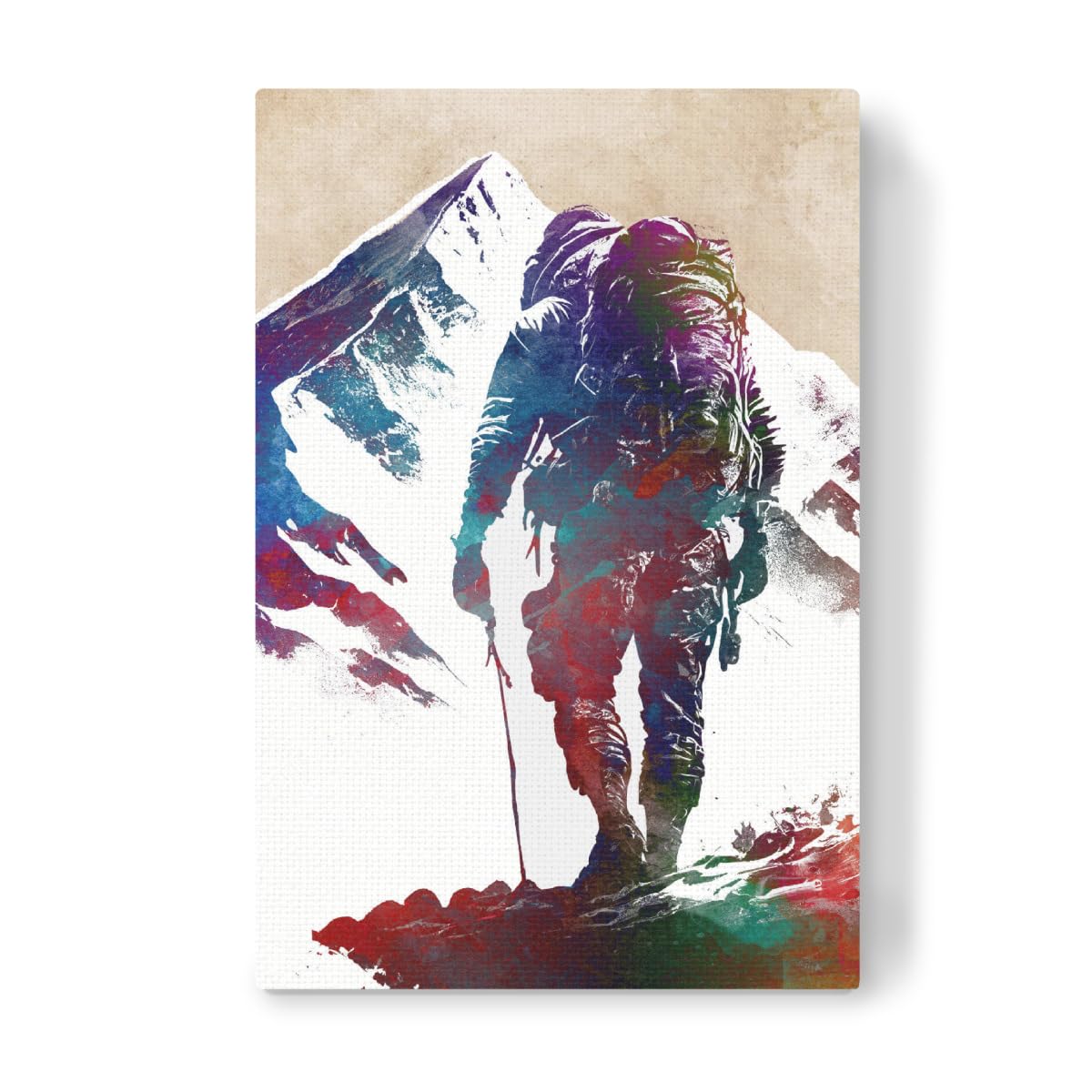 artboxONE Leinwand 60x40 cm Sport Klettersport Kunst A von Justyna Jaszke