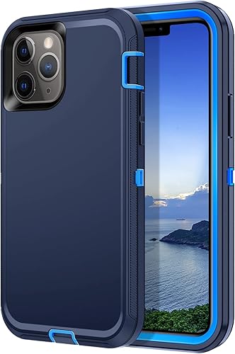 I-HONVA Funda para iPhone 11 Pro Max, a prueba de golpes, a prueba de polvo y caĂdas, protecciĂłn de cuerpo completo de 3 capas sin protector de I-HONVA Funda para iPhone 11 Pro Max, a prueba de golpes, a prueba de polvo y caĂdas, protecciĂłn de cuerpo completo de 3 capas sin protector de