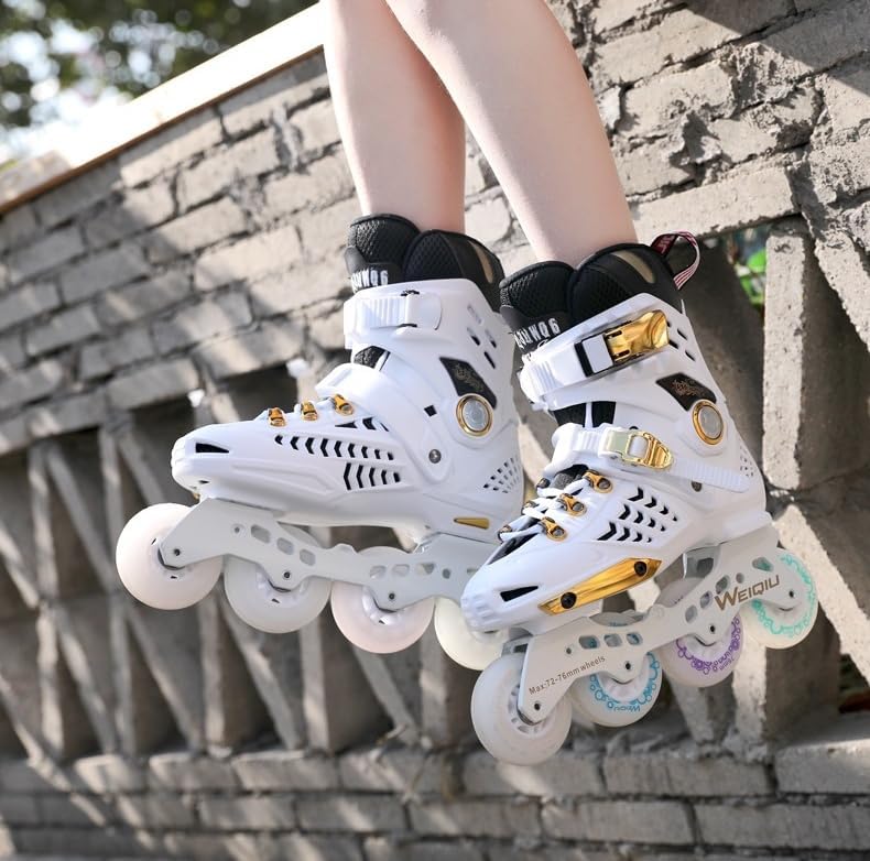 インラインスケート ローラースケート 女性 男性 キッズ 大人用 Inline skate 初心者 若者向け 静音 通気性 耐久 安