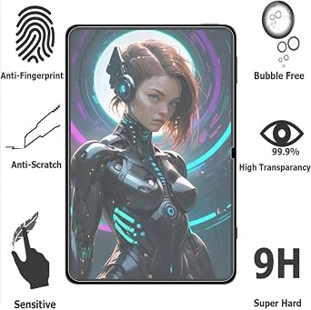 2PCS Screen Protector for RedMagic Astra, 9H Tempered Glass Protective Film 2.5D Arcuate HD Film Anti Fingerprint and Anti-Scratch Protection for Red Magic Astra Gaming Tablet