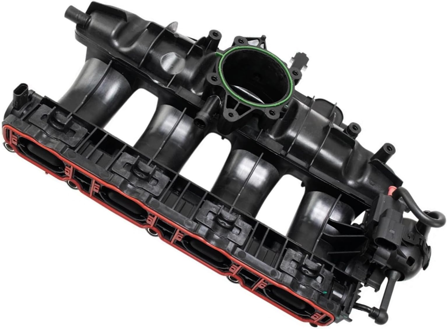 AULINK (OEM Parts) Engine Intake Manifold (2.0L L4) Assembly with MAP Sensor for Audi A3 TT, for 2008-2017 Volkswagen/VW CC Beetle EOS GTI Jetta Passat Tiguan, 06J133201BD 06J133201BH 06J133201AS