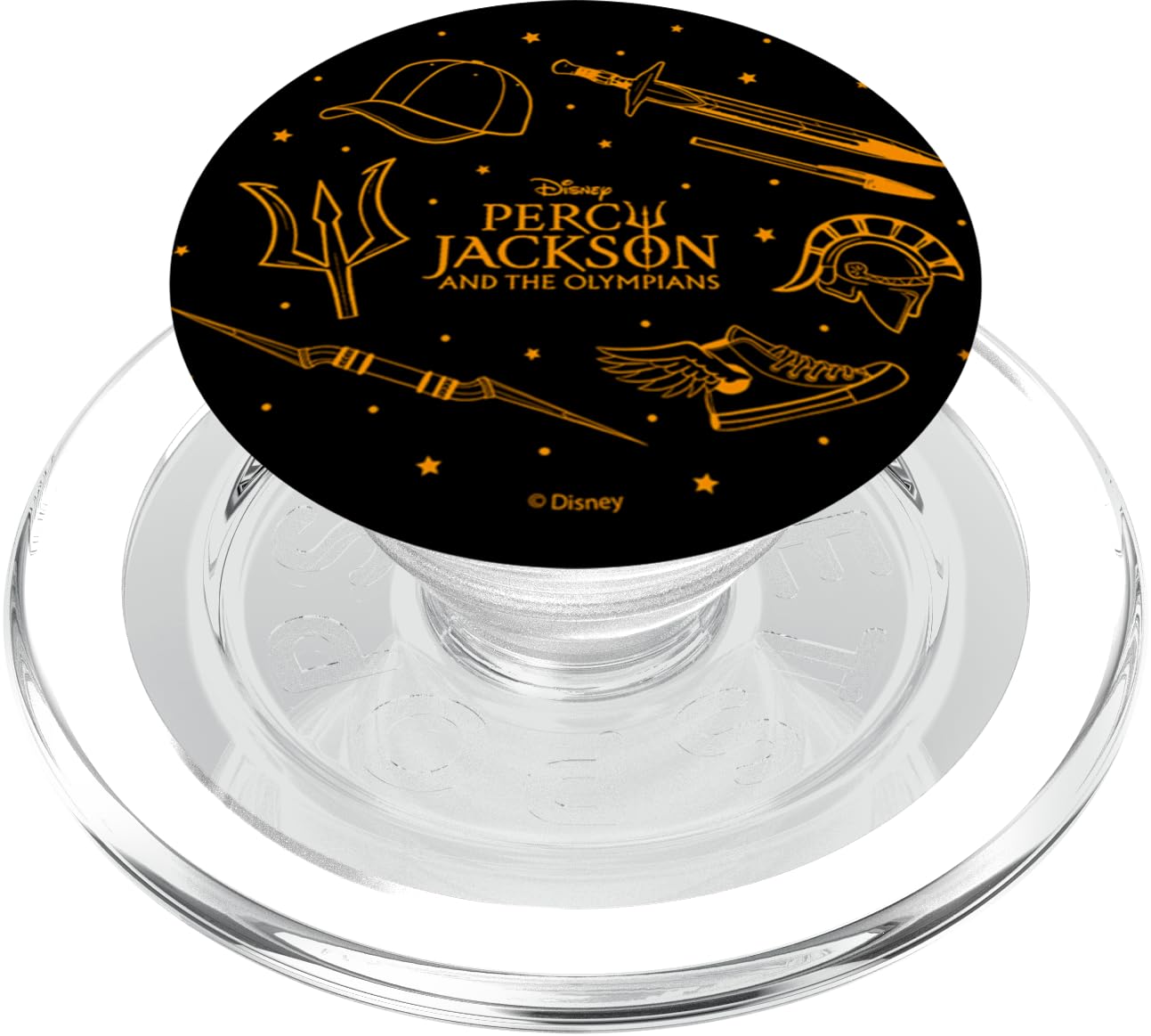 Disney Percy Jackson and the Olympians Icon Doodles PopSockets PopGrip for MagSafe